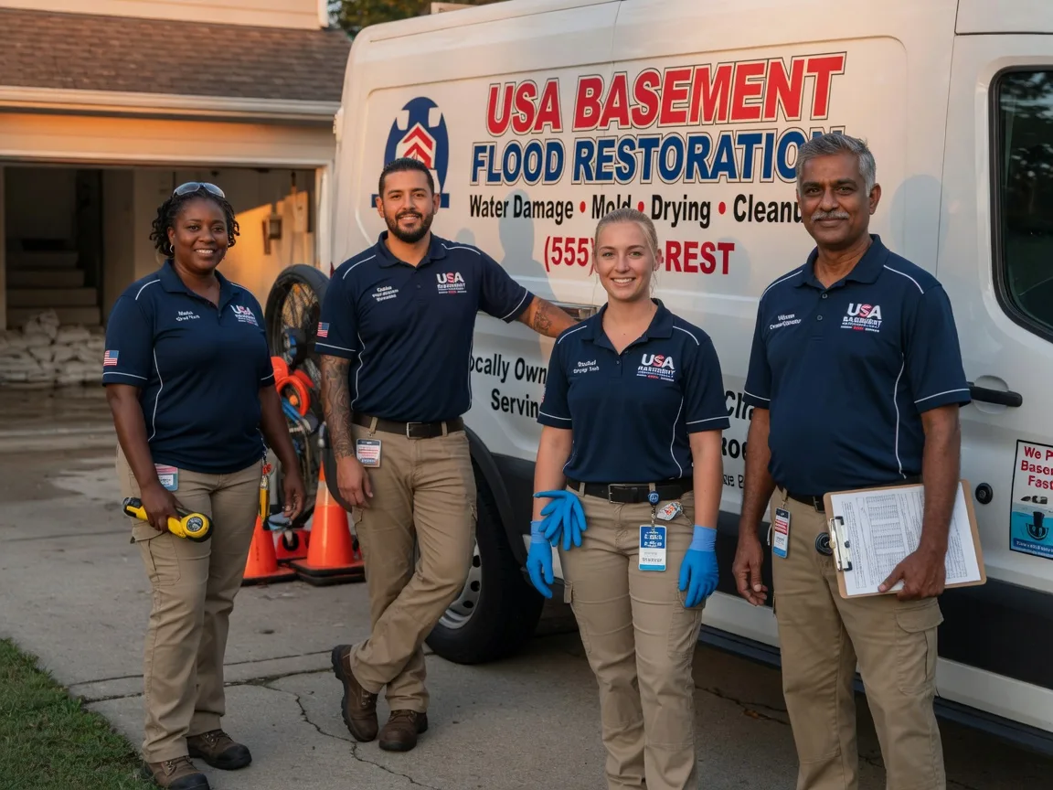 Basement Flood Cleanup company in Flora, MS