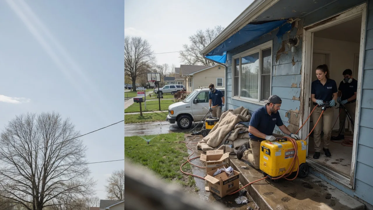 Basement Flood Cleanup in Flora, MS near me
